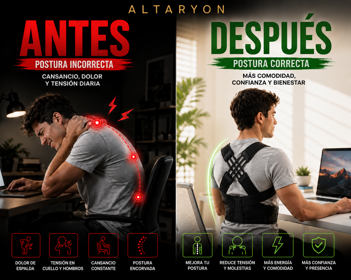 PosturePro™ | Corrector de Postura Ajustable