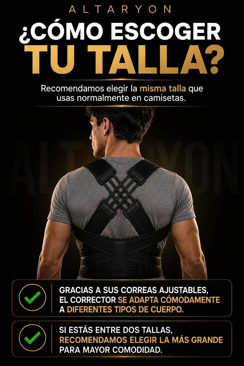 PosturePro™ | Corrector de Postura Ajustable